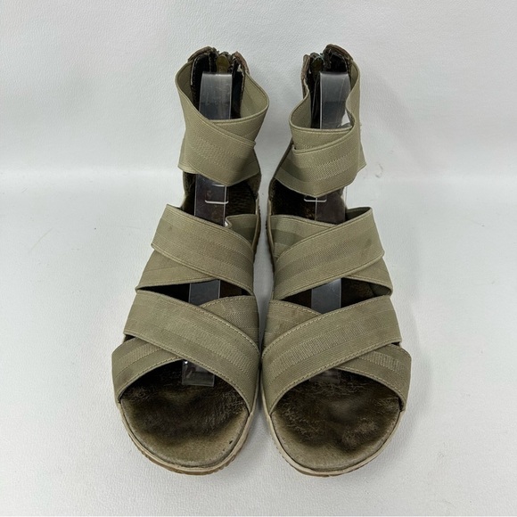 Sorel Out N About Plus Strap Sandals Sage Olive Green Strappy Women’s Sz 8.5 - Picture 5 of 14